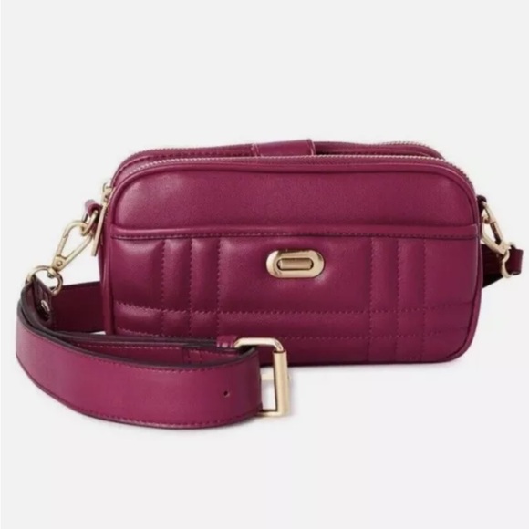 Time and Tru Handbags - Time and Tru Womens Pink Annamarie Small Crossbody Purse